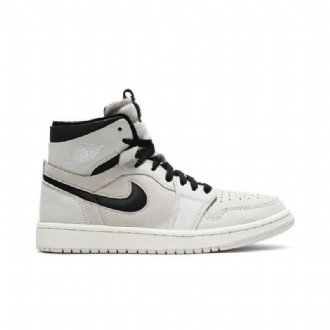 Air Jordan 1 Zoom Hvid Sort Sko Dame