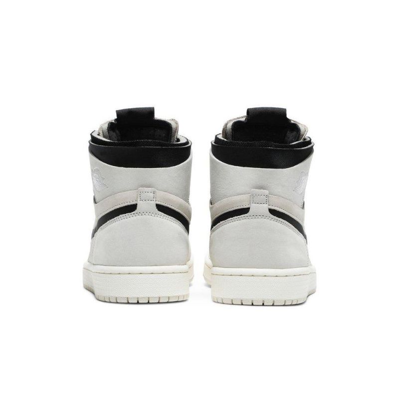 Air Jordan 1 Zoom Hvid Sort Sko Dame