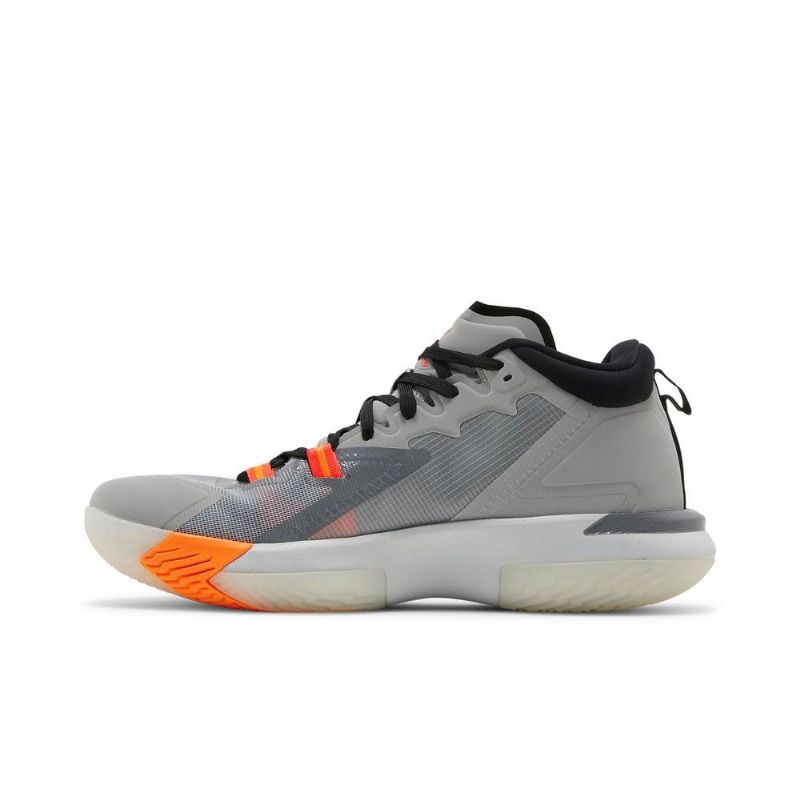 Air Jordan Zion 1 Grå Sort Orange Sko Herre