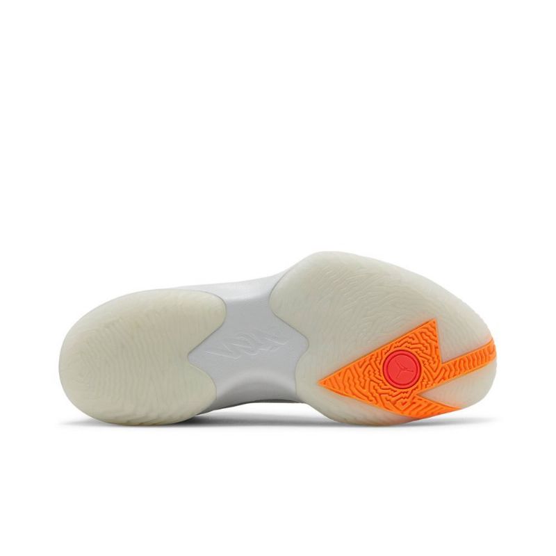 Air Jordan Zion 1 Grå Sort Orange Sko Herre