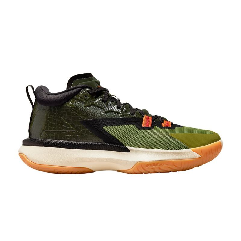 Air Jordan Zion 1 Grøn Olivengrøn Sort Sko Herre