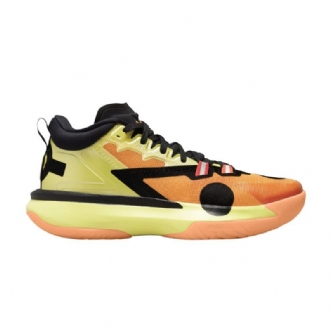 Air Jordan Zion 1 Naruto Sp Gul Lyserød Sort Sko Herre