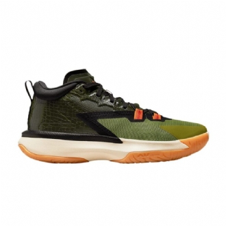 Air Jordan Zion 1 Pf Grøn Olivengrøn Sort Sko Herre