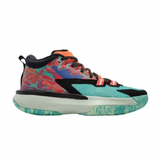Air Jordan Zion 1 Pf Grøn Orange Sort Blå Sko Herre