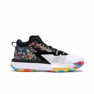 Air Jordan Zion 1 Pf Sort Hvid Flerfarvede Sko Herre