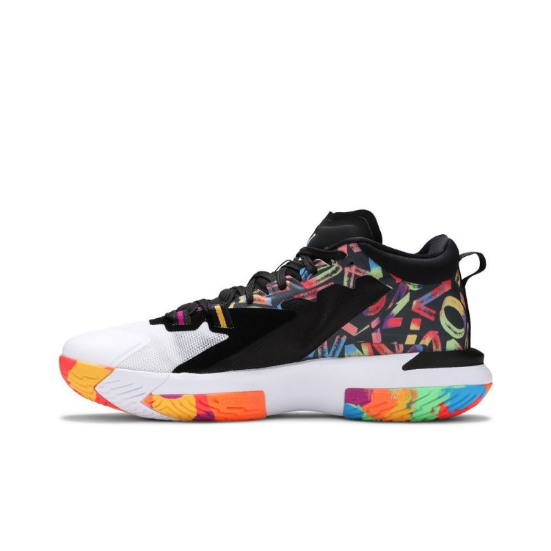 Air Jordan Zion 1 Pf Sort Hvid Flerfarvede Sko Herre