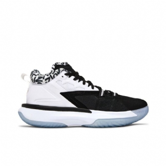 Air Jordan Zion 1 Pf Sort Hvid Guld Sko Herre
