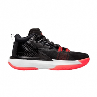 Air Jordan Zion 1 Pf Sort Hvid Rød Sko Herre