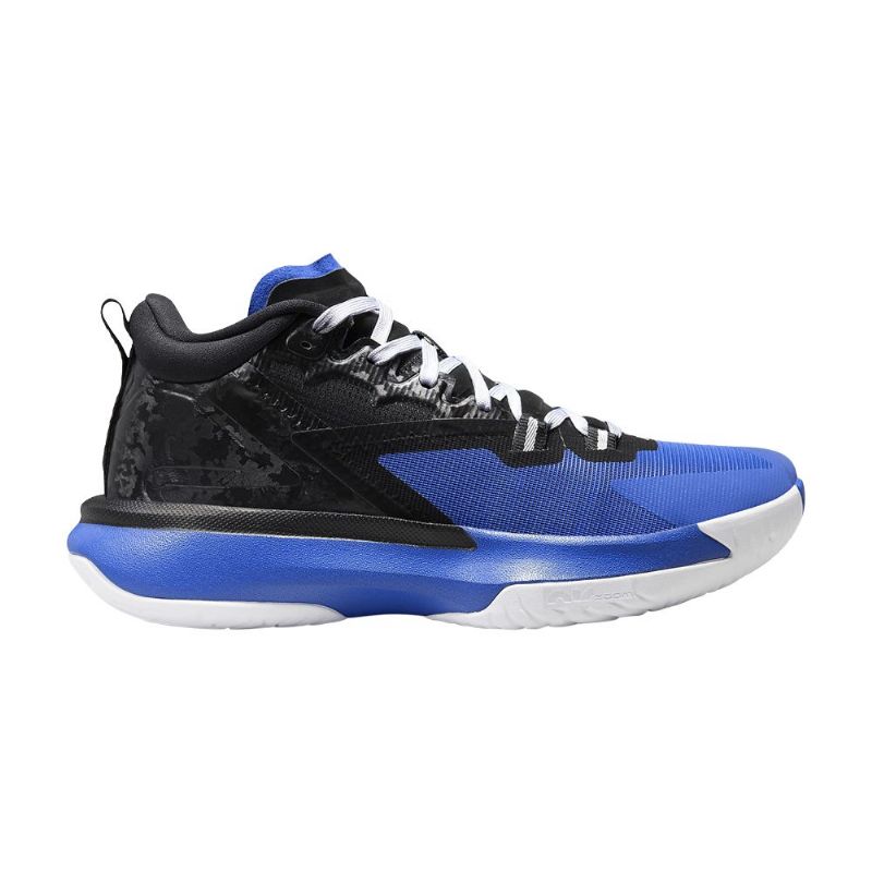 Air Jordan Zion 1 Sort Blå Hvid Sko Herre