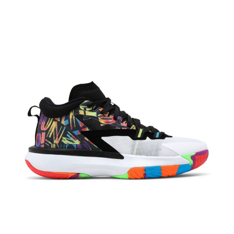Air Jordan Zion 1 Sort Hvid Flerfarvede Sko Herre