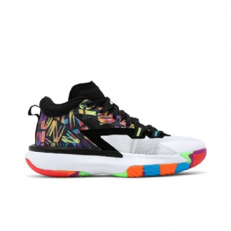 Air Jordan Zion 1 Sort Hvid Flerfarvede Sko Herre