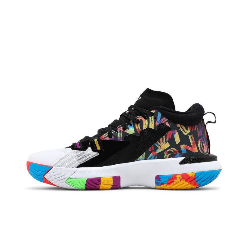 Air Jordan Zion 1 Sort Hvid Flerfarvede Sko Herre