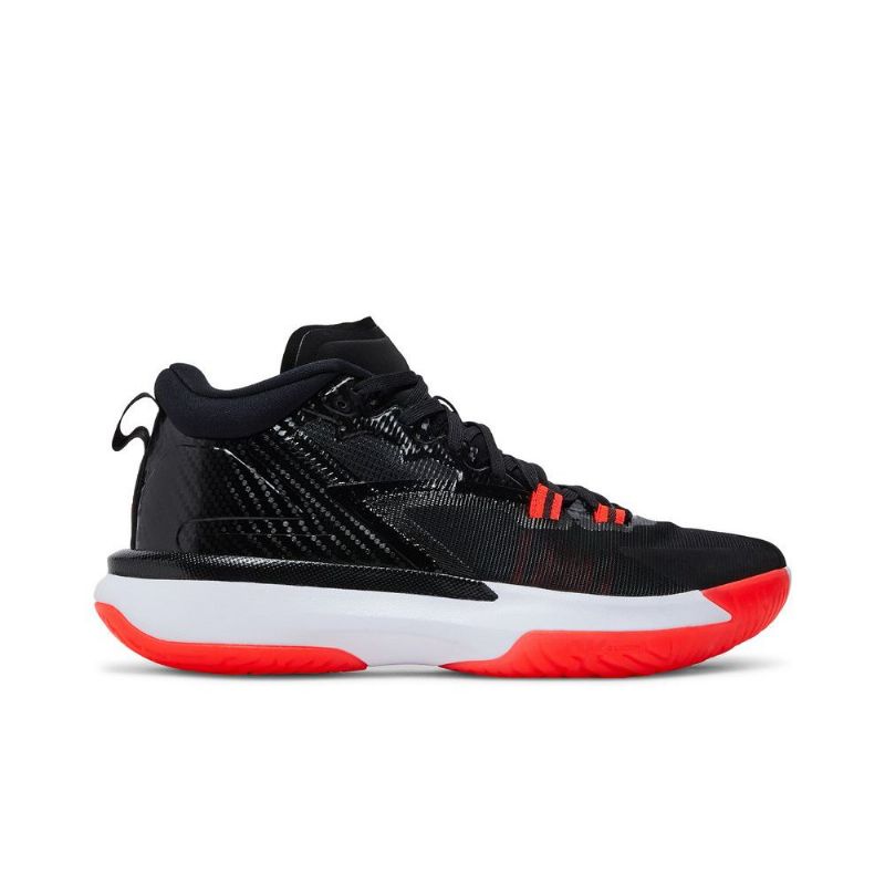 Air Jordan Zion 1 Sort Hvid Rød Sko Herre