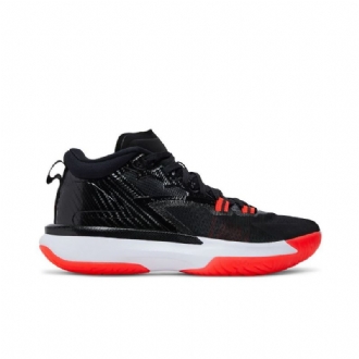 Air Jordan Zion 1 Sort Hvid Rød Sko Herre