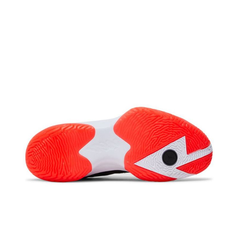 Air Jordan Zion 1 Sort Hvid Rød Sko Herre