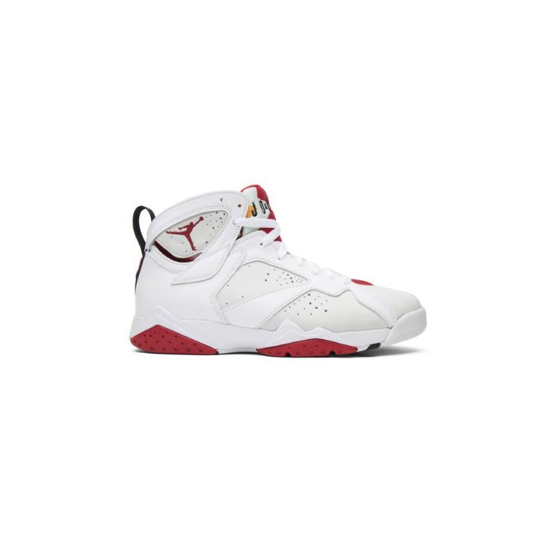 Air Jordan 7 Retro Hvid Rød Sko Herre