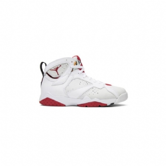 Air Jordan 7 Retro Hvid Rød Sko Herre