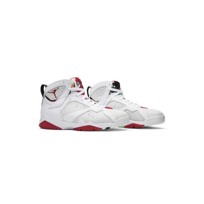 Air Jordan 7 Retro Hvid Rød Sko Herre