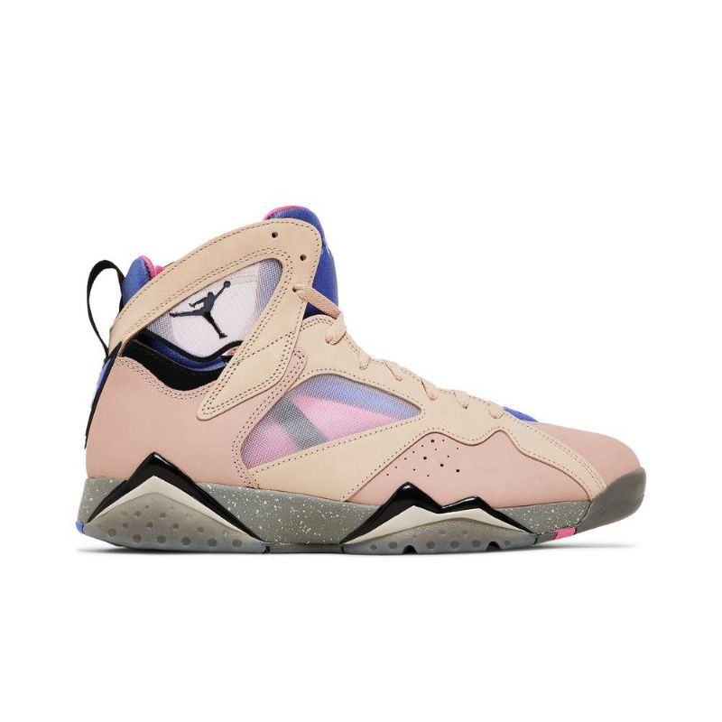 Air Jordan 7 Retro Se Brun Lilla Lyserød Sort Sko Herre