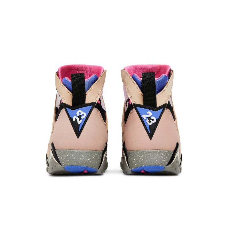 Air Jordan 7 Retro Se Brun Lilla Lyserød Sort Sko Herre