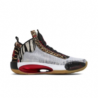 Air Jordan 34 Jayson Tatum Hvid Flerfarvede Sko Herre