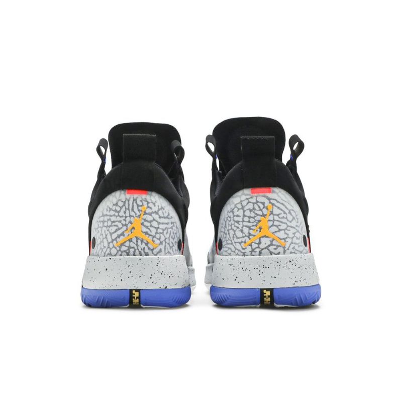 Air Jordan 34 Low Sort Orange Grå Sko Herre