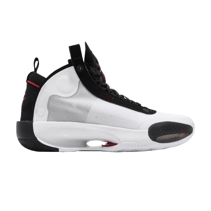 Air Jordan 34 Pf Hvid Rød Sort Sko Herre