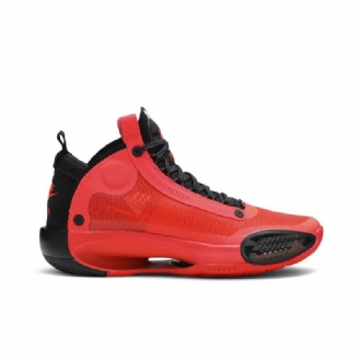 Air Jordan 34 Pf Rød Sort Sko Herre