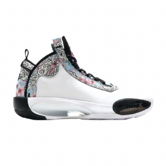 Air Jordan 34 Rui Hachimura Hvid Flerfarvede Sko Herre