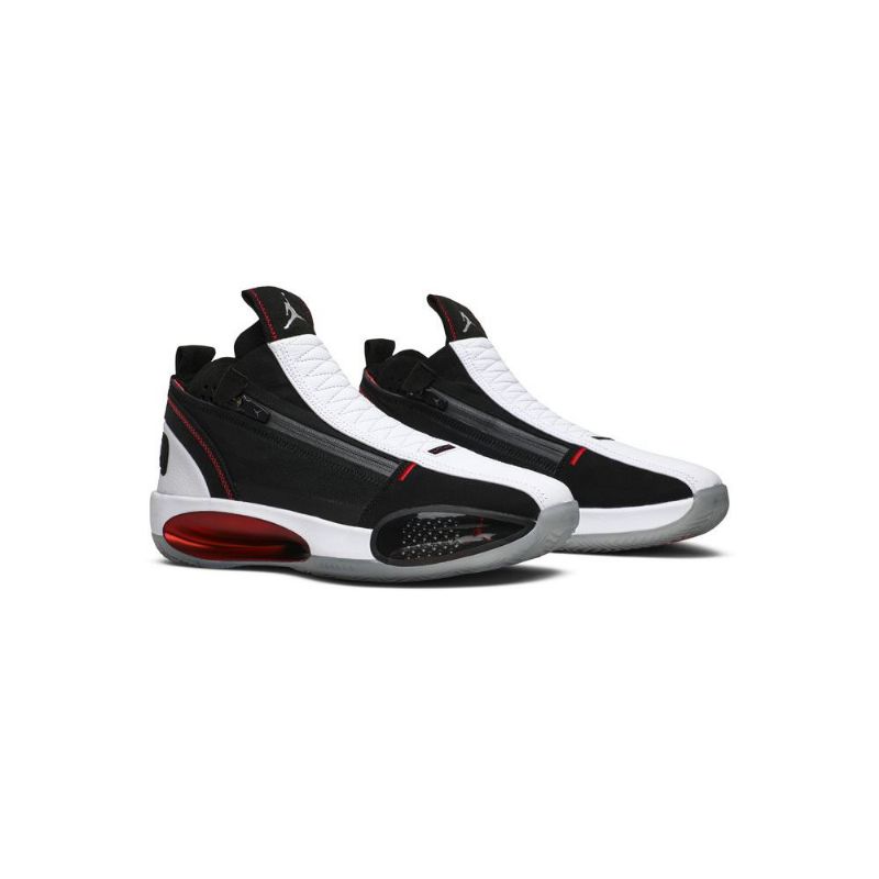 Air Jordan 34 Se Shroud Sort Hvid Bordeaux Sko Herre