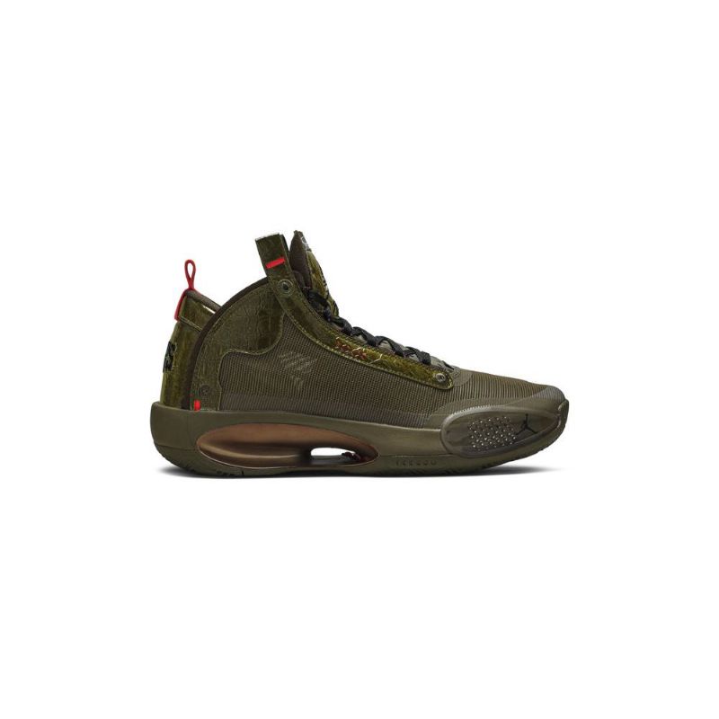 Air Jordan 34 Zion Williamson Brun Rød Sko Herre