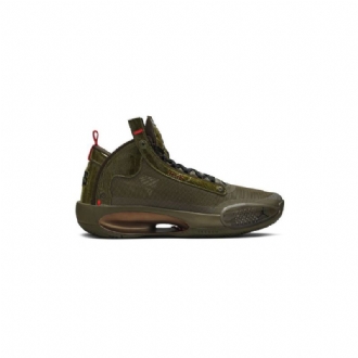 Air Jordan 34 Zion Williamson Brun Rød Sko Herre