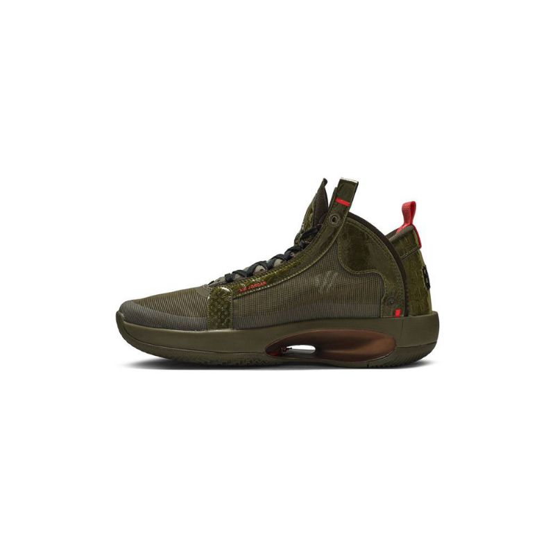 Air Jordan 34 Zion Williamson Brun Rød Sko Herre