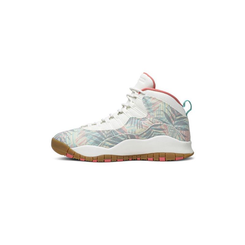 Air Jordan 10 Retro Hvid Flerfarvede Sko Herre