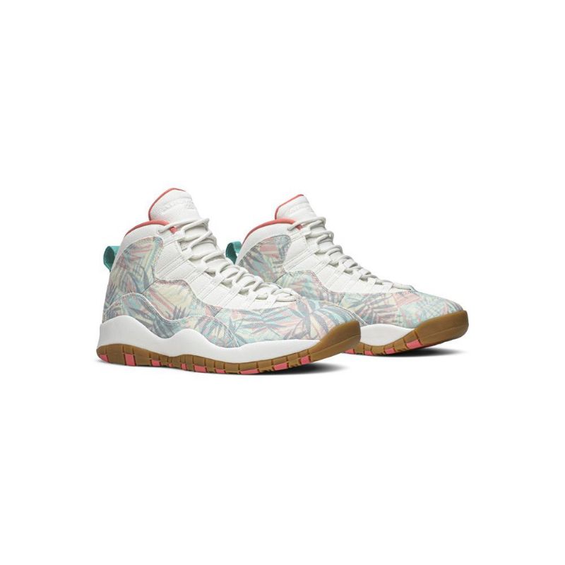 Air Jordan 10 Retro Hvid Flerfarvede Sko Herre