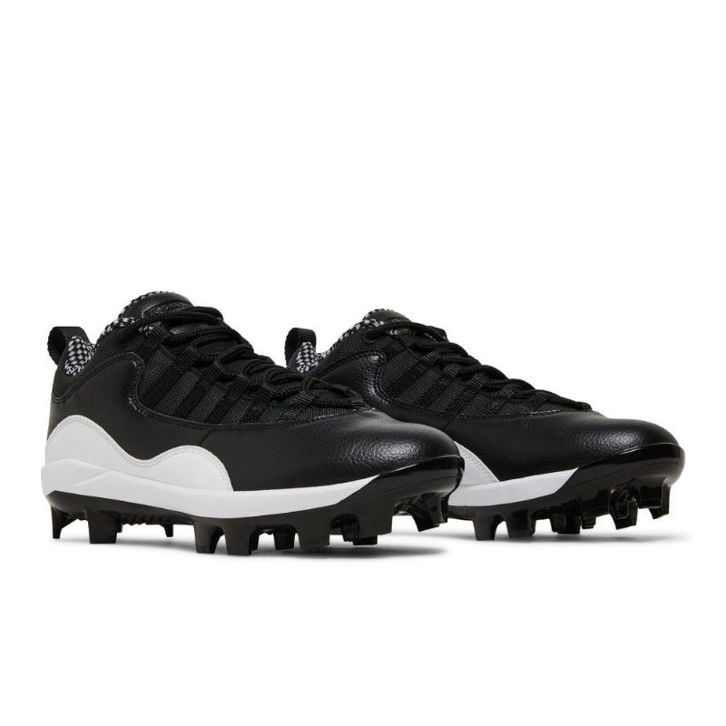 Air Jordan 10 Retro Mcs Low Sort Hvid Sko Herre