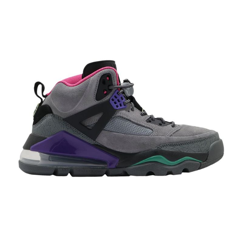 Air Jordan Spizike 270 Boot Grå Sort Lyserød Lilla Sko Herre