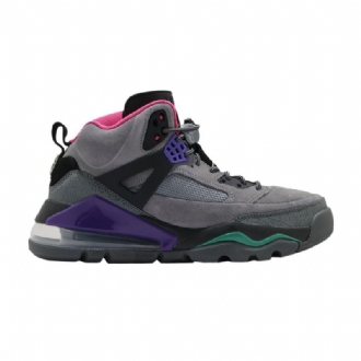 Air Jordan Spizike 270 Boot Grå Sort Lyserød Lilla Sko Herre