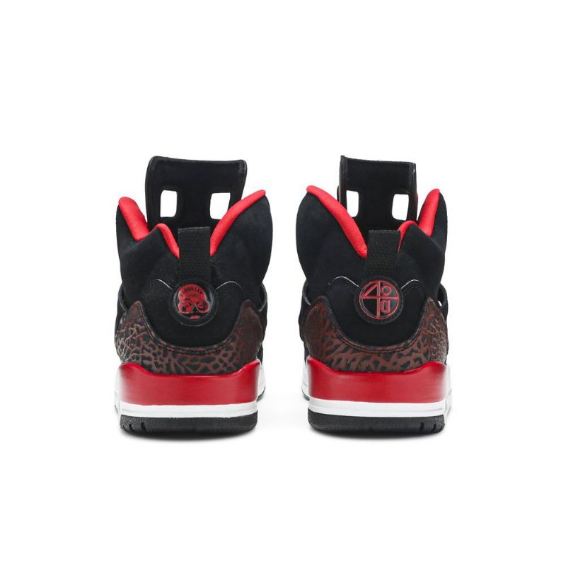 Air Jordan Spizike Sort Rød Hvid Sko Herre