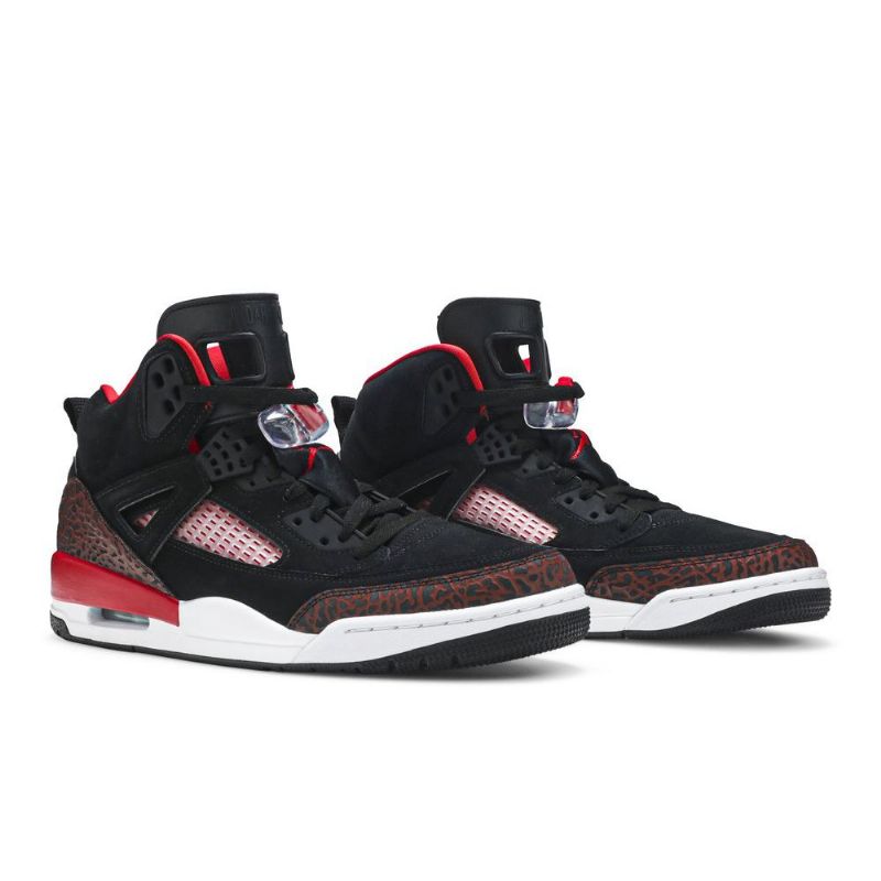 Air Jordan Spizike Sort Rød Hvid Sko Herre