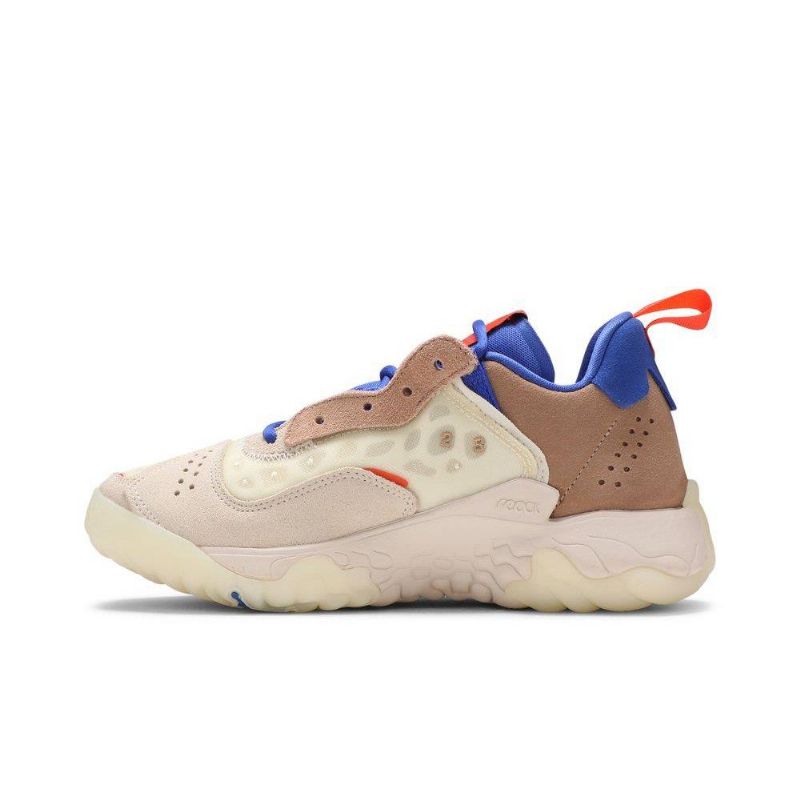 Air Jordan Delta 2 Beige Orange Blå Brun Sko Dame