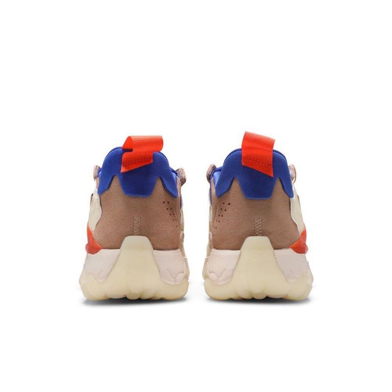 Air Jordan Delta 2 Beige Orange Blå Brun Sko Dame