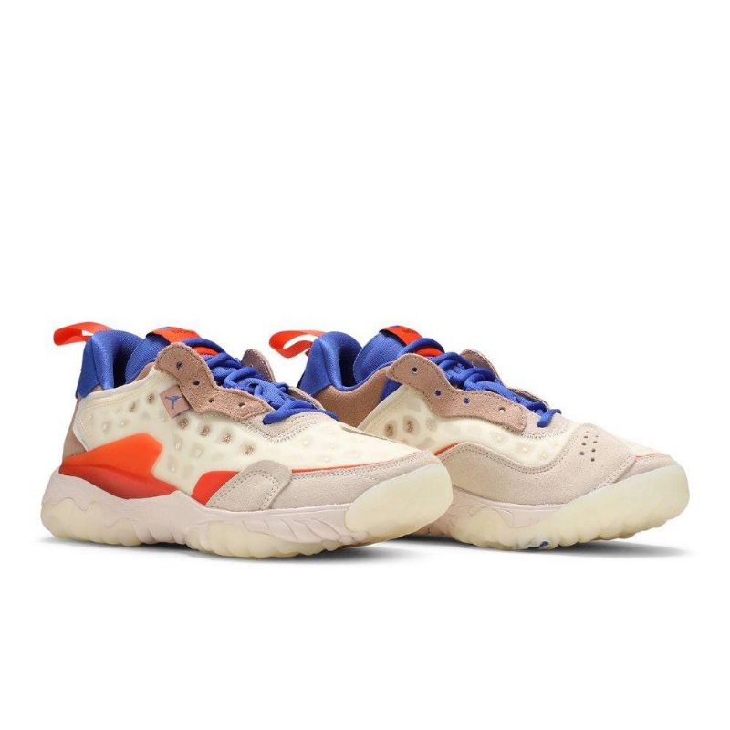 Air Jordan Delta 2 Beige Orange Blå Brun Sko Dame