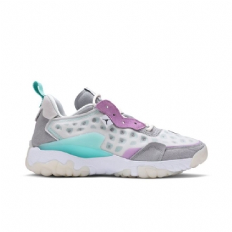 Air Jordan Delta 2 Hvid Grå Lilla Turkis Sko Herre