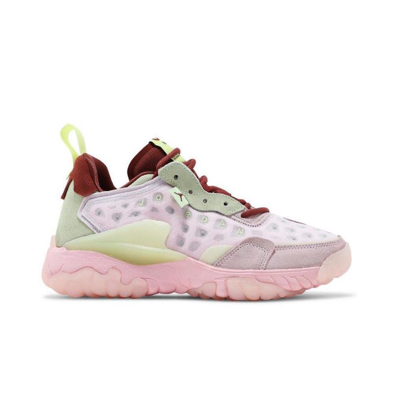 Air Jordan Delta 2 Lyserød Gul Bordeaux Sko Dame