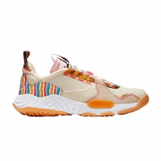 Air Jordan Delta Beige Flerfarvede Sko Herre