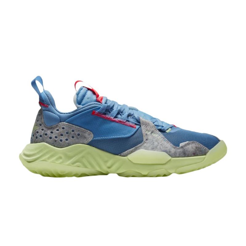 Air Jordan Delta Blå Grå Grøn Rød Sko Herre