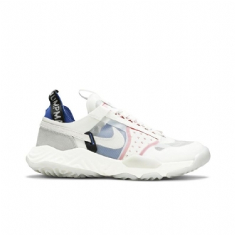 Air Jordan Delta Breathe Hvid Grå Blå Rød Sko Herre