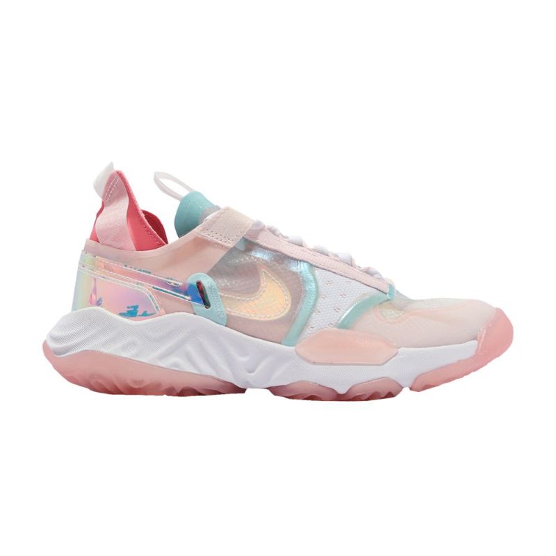 Air Jordan Delta Breathe Hvid Lyserød Blå Sko Dame