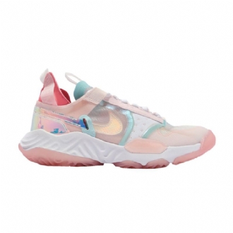 Air Jordan Delta Breathe Hvid Lyserød Blå Sko Dame